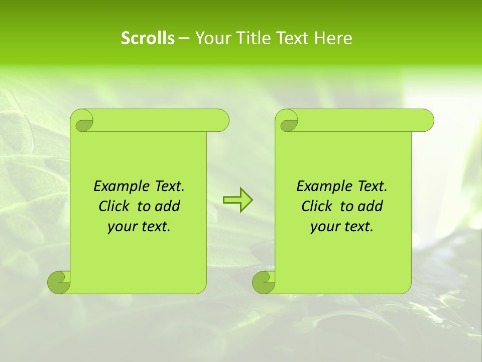 Natural Sky Pure PowerPoint Template