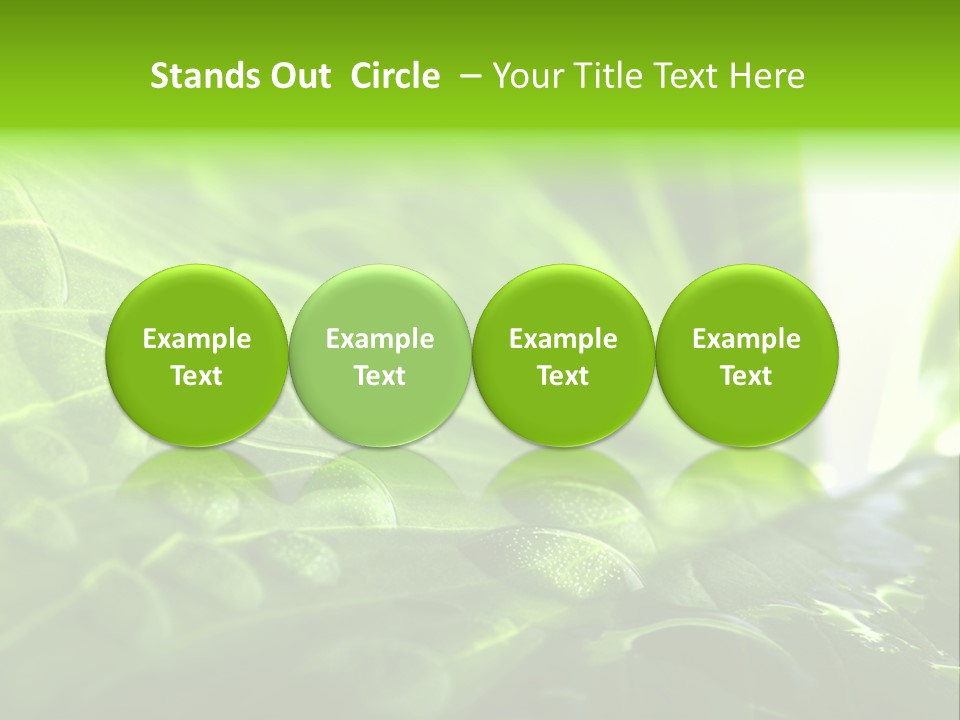 Natural Sky Pure PowerPoint Template