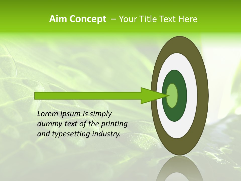 Natural Sky Pure PowerPoint Template