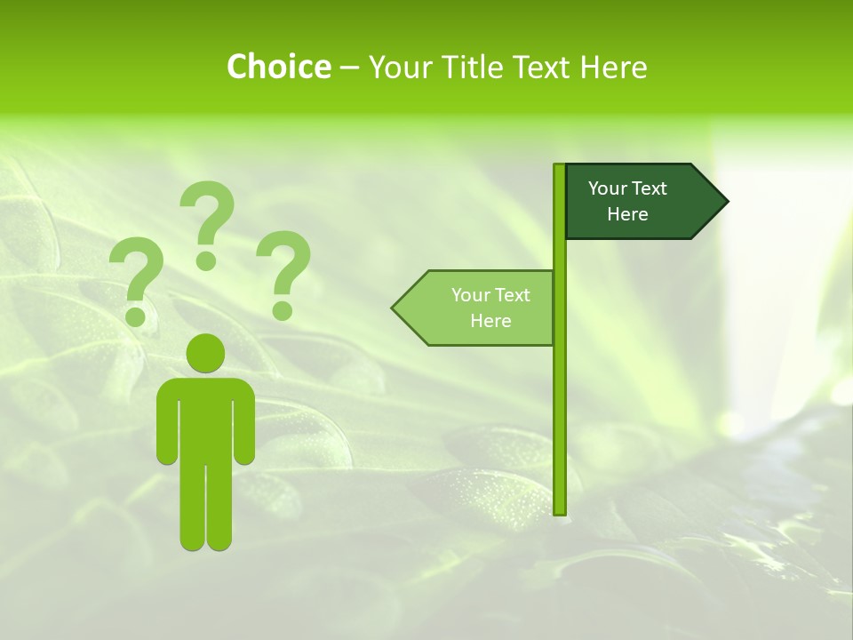 Natural Sky Pure PowerPoint Template