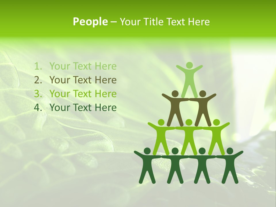 Natural Sky Pure PowerPoint Template