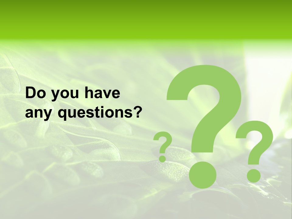 Natural Sky Pure PowerPoint Template