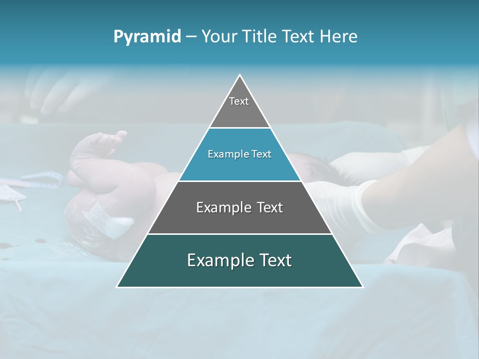 Girl Birth Baby PowerPoint Template