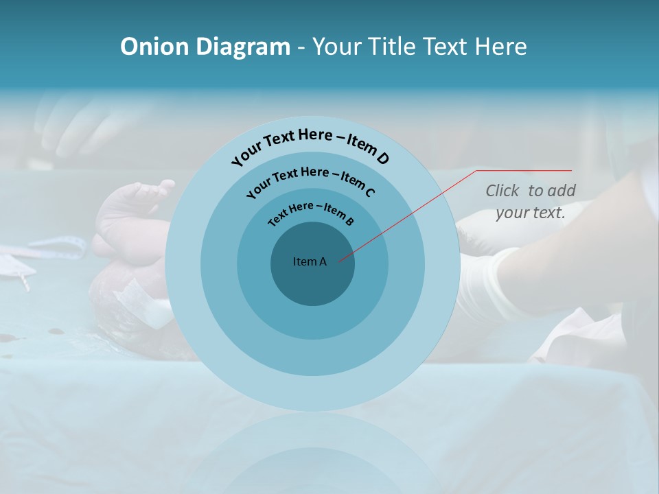 Girl Birth Baby PowerPoint Template