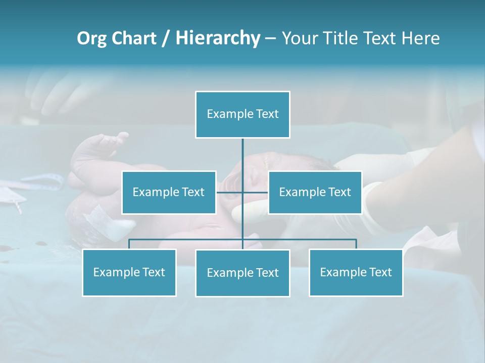 Girl Birth Baby PowerPoint Template