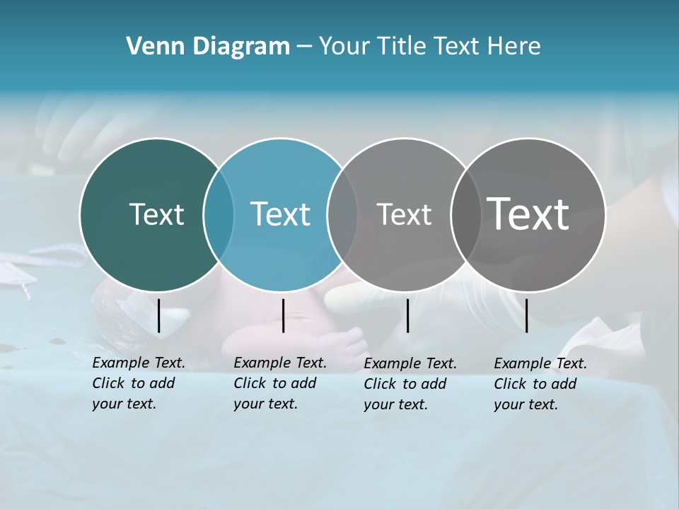 Girl Birth Baby PowerPoint Template