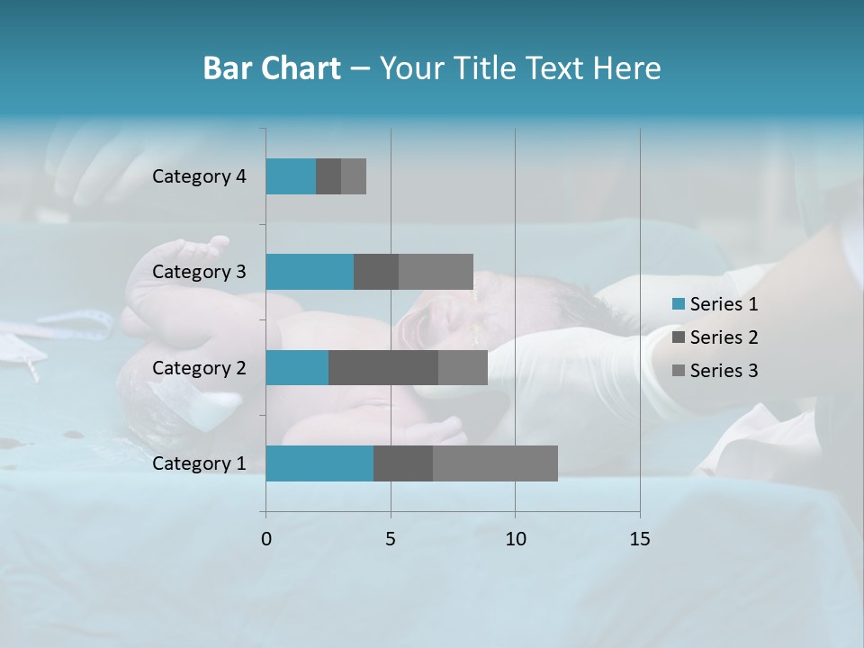 Girl Birth Baby PowerPoint Template