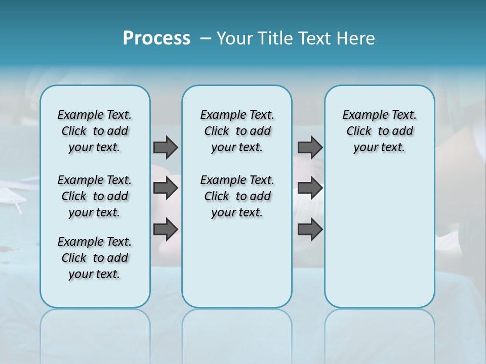 Girl Birth Baby PowerPoint Template