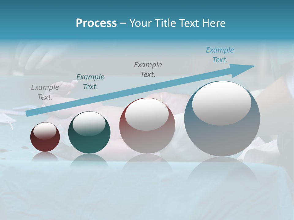 Girl Birth Baby PowerPoint Template