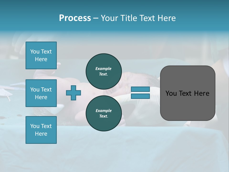 Girl Birth Baby PowerPoint Template