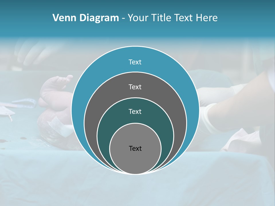 Girl Birth Baby PowerPoint Template