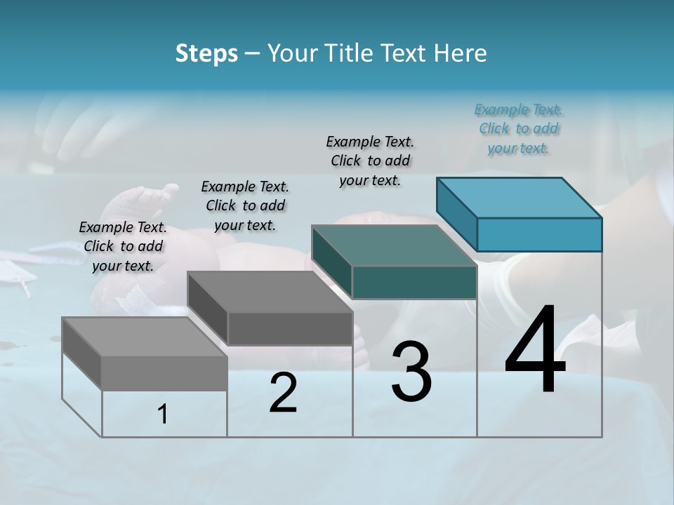 Girl Birth Baby PowerPoint Template