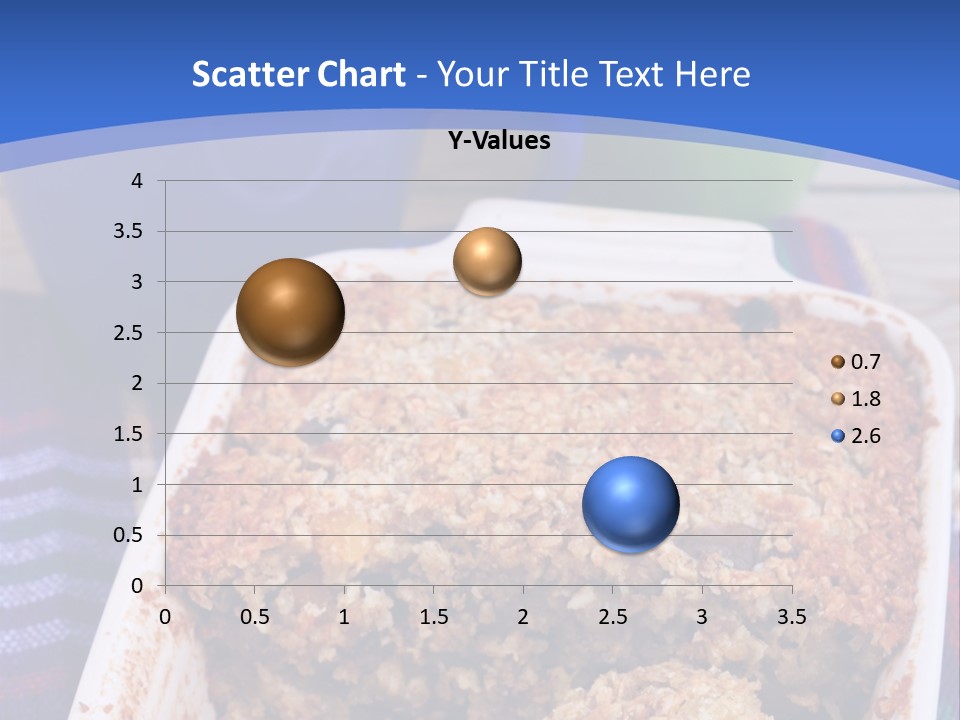 A Plate Of Food On A Table With A Knife PowerPoint Template