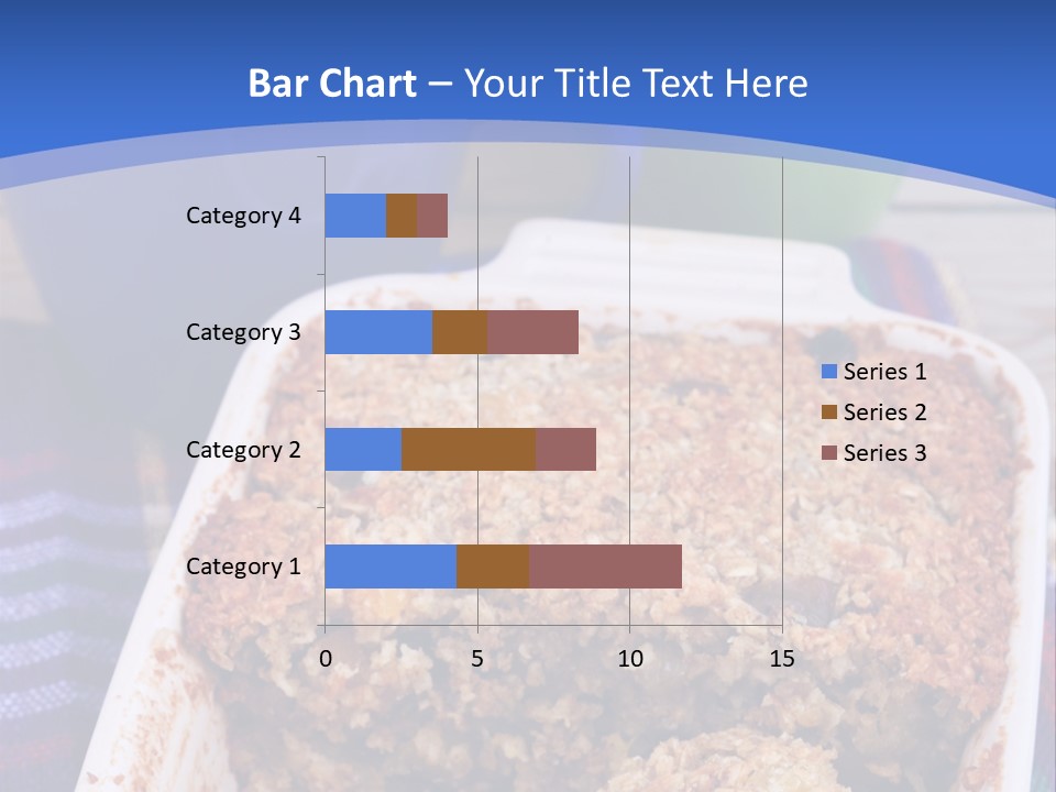 A Plate Of Food On A Table With A Knife PowerPoint Template