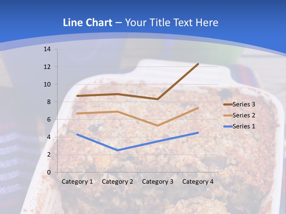 A Plate Of Food On A Table With A Knife PowerPoint Template