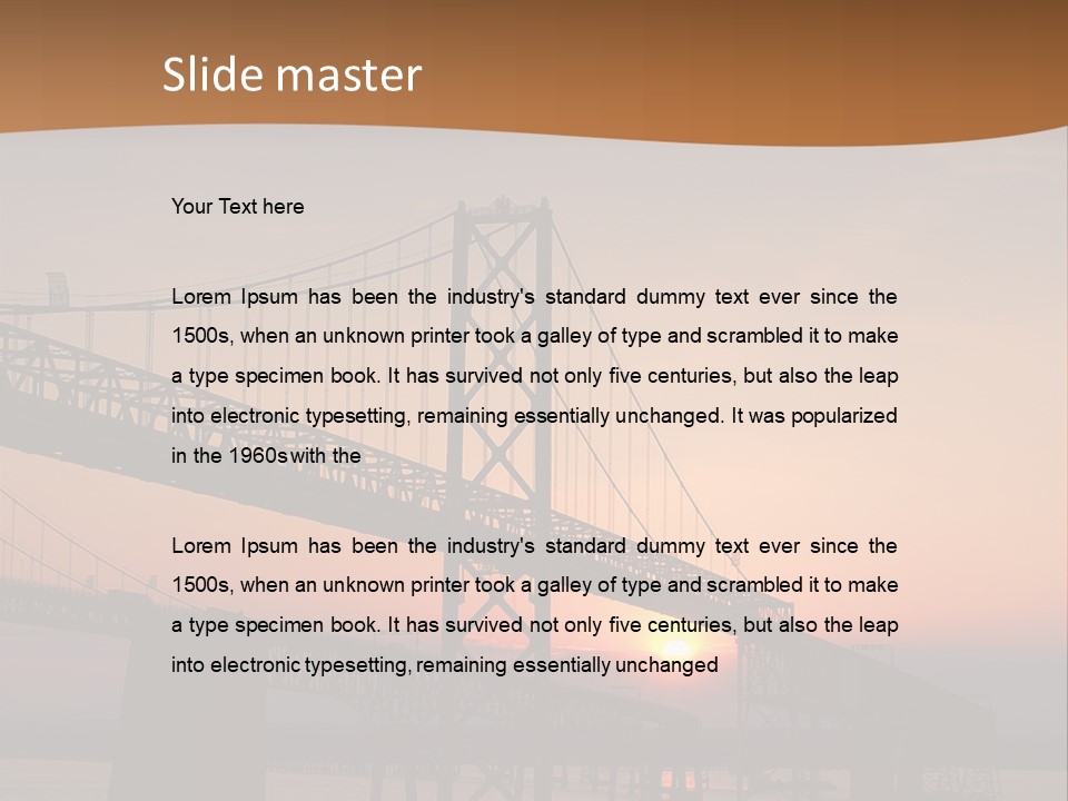 Virginia Bay Engineering PowerPoint Template