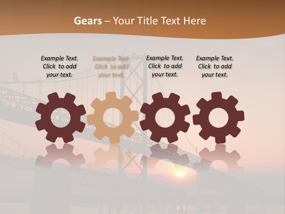Virginia Bay Engineering PowerPoint Template