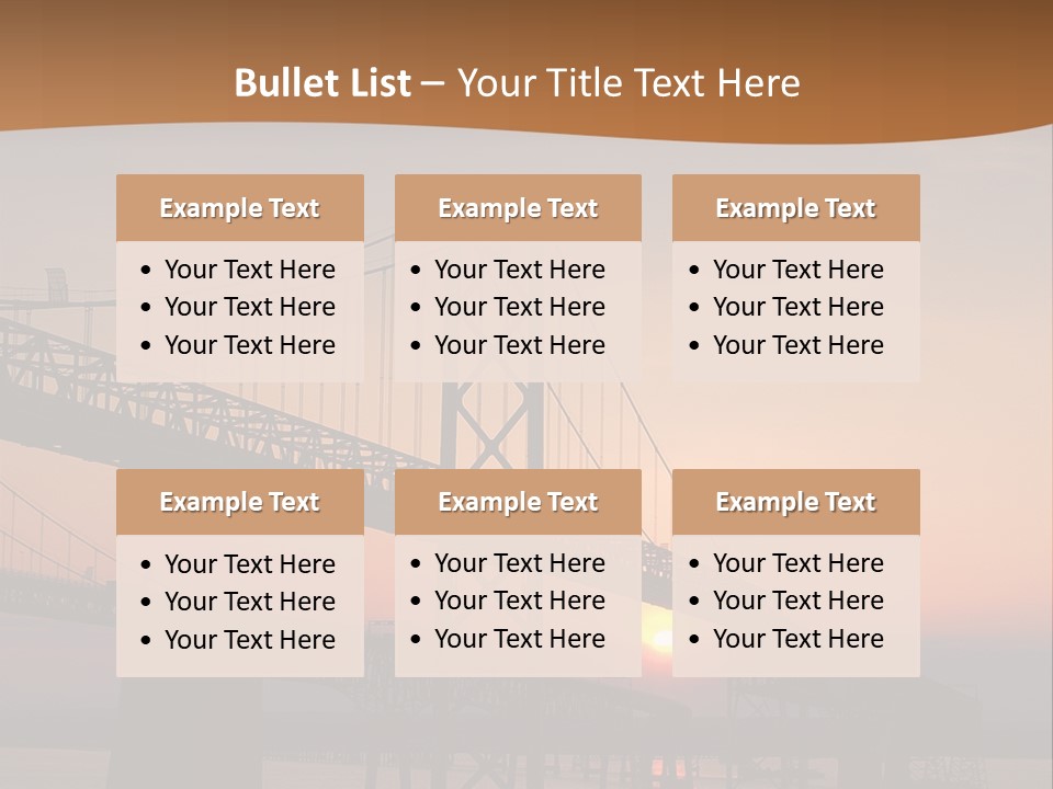 Virginia Bay Engineering PowerPoint Template