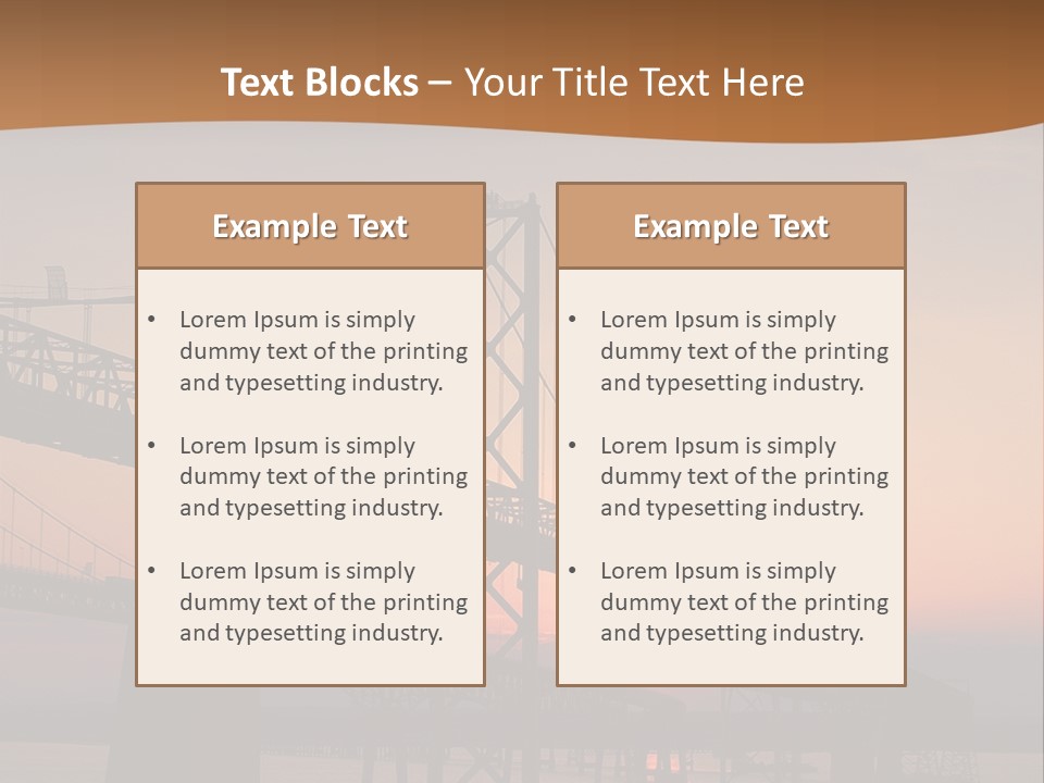 Virginia Bay Engineering PowerPoint Template