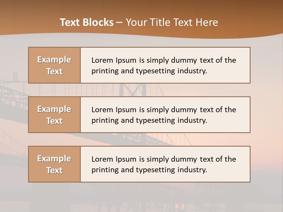 Virginia Bay Engineering PowerPoint Template