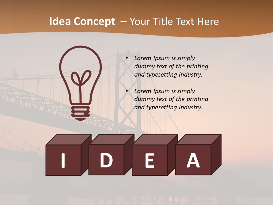 Virginia Bay Engineering PowerPoint Template