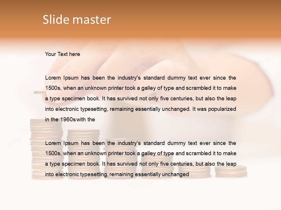 Money Finance Rising PowerPoint Template