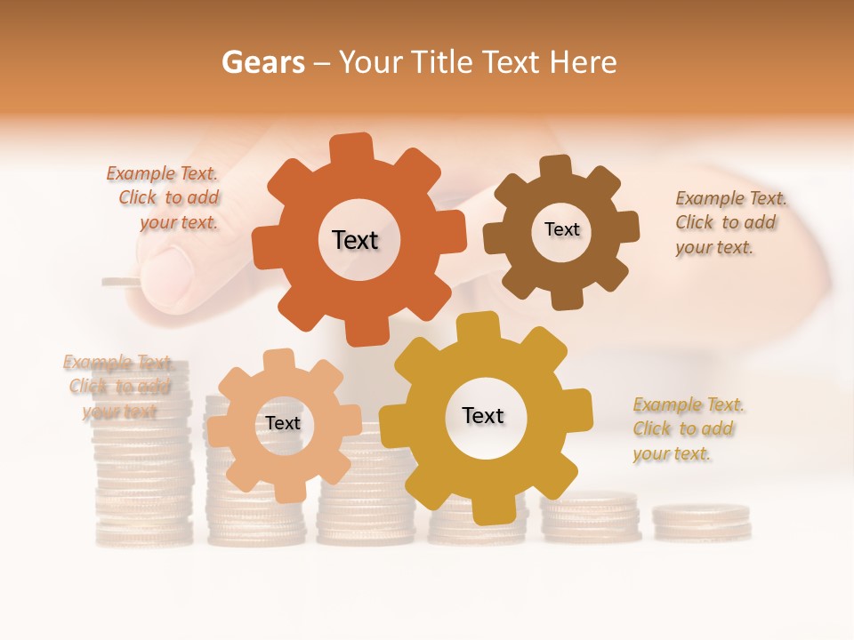 Money Finance Rising PowerPoint Template