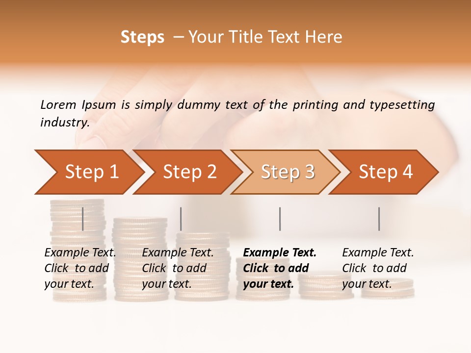 Money Finance Rising PowerPoint Template
