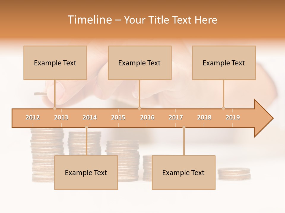 Money Finance Rising PowerPoint Template