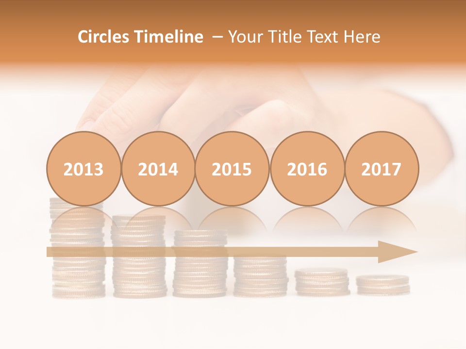 Money Finance Rising PowerPoint Template