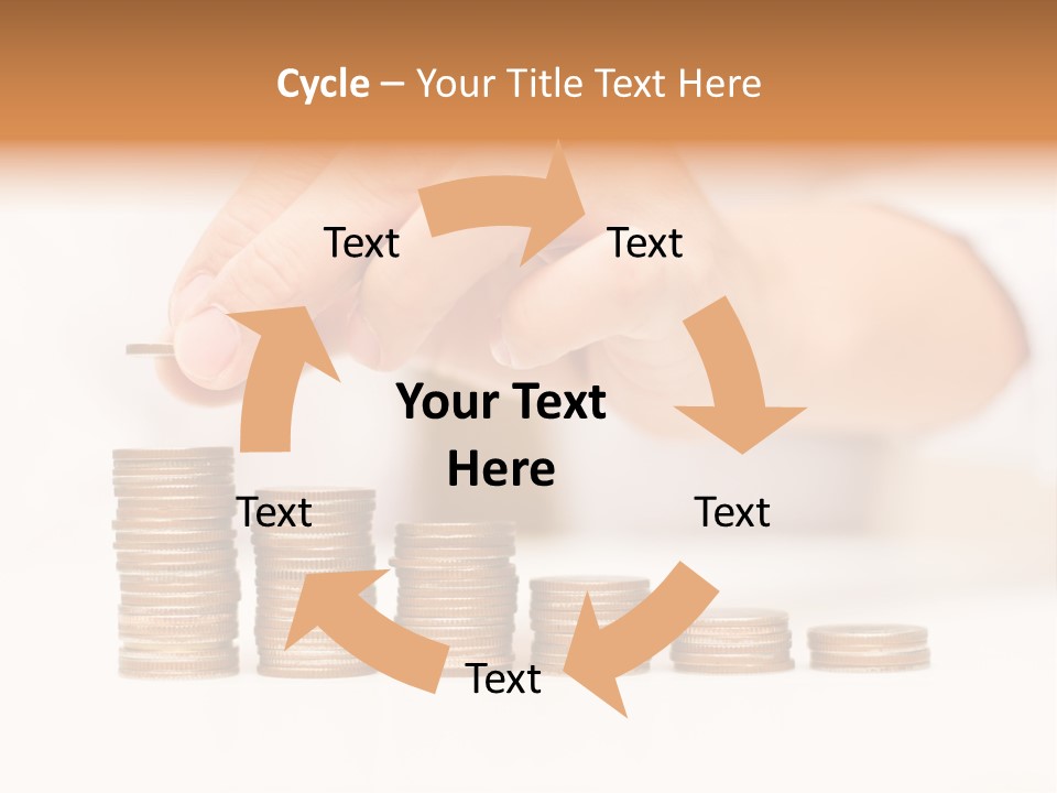 Money Finance Rising PowerPoint Template