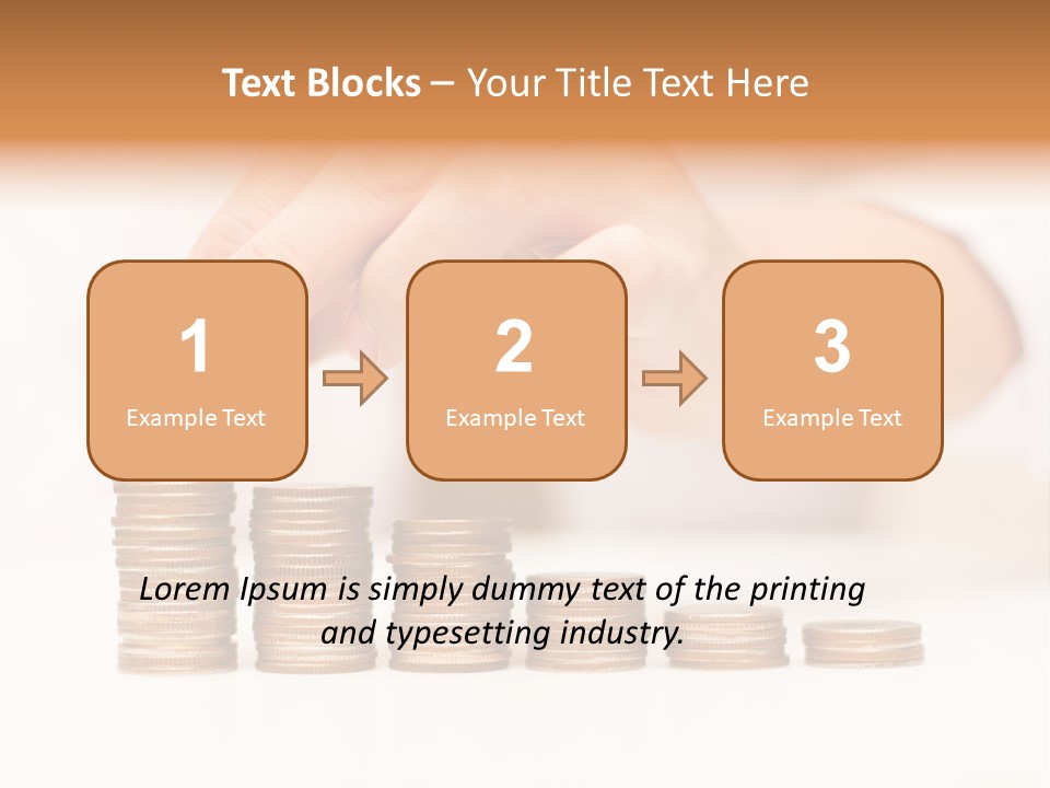 Money Finance Rising PowerPoint Template