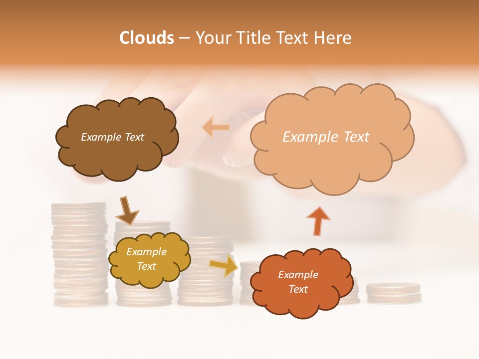 Money Finance Rising PowerPoint Template