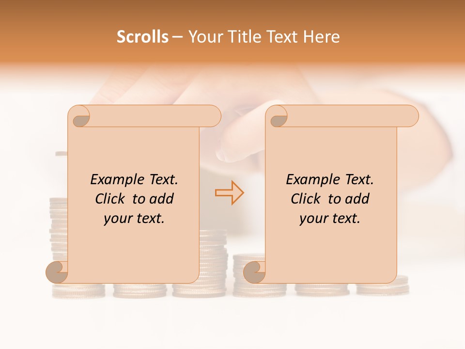 Money Finance Rising PowerPoint Template