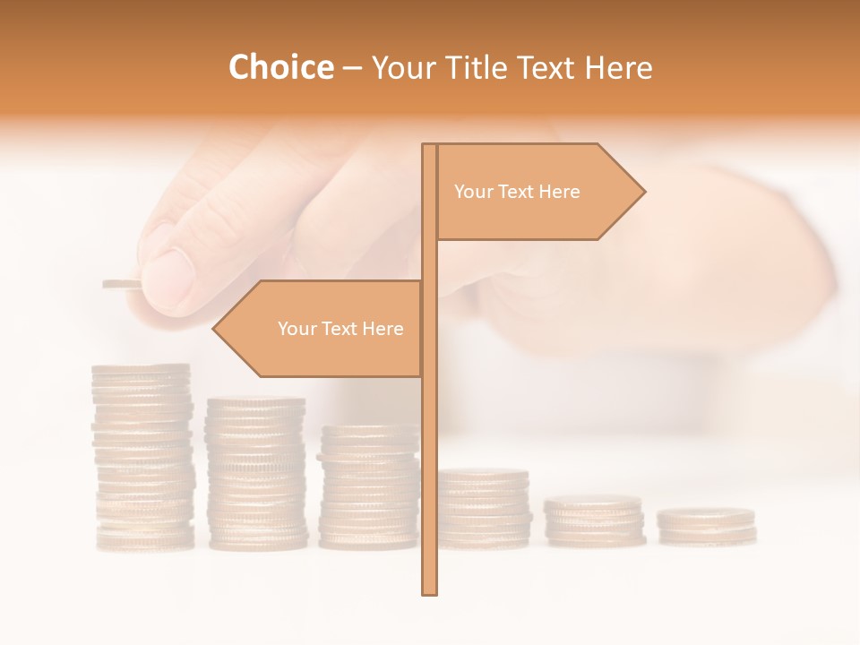 Money Finance Rising PowerPoint Template
