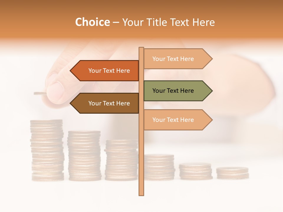 Money Finance Rising PowerPoint Template