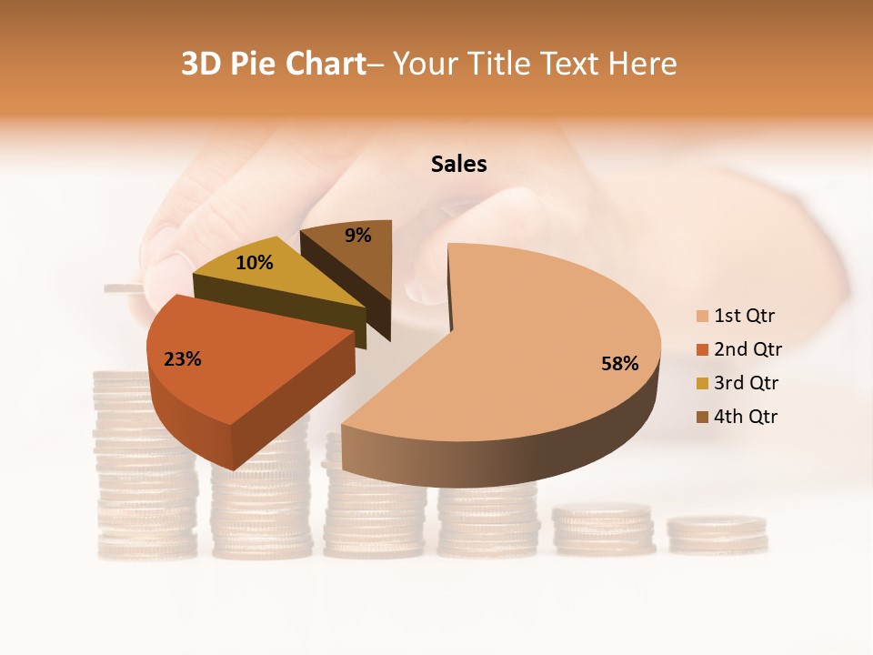 Money Finance Rising PowerPoint Template