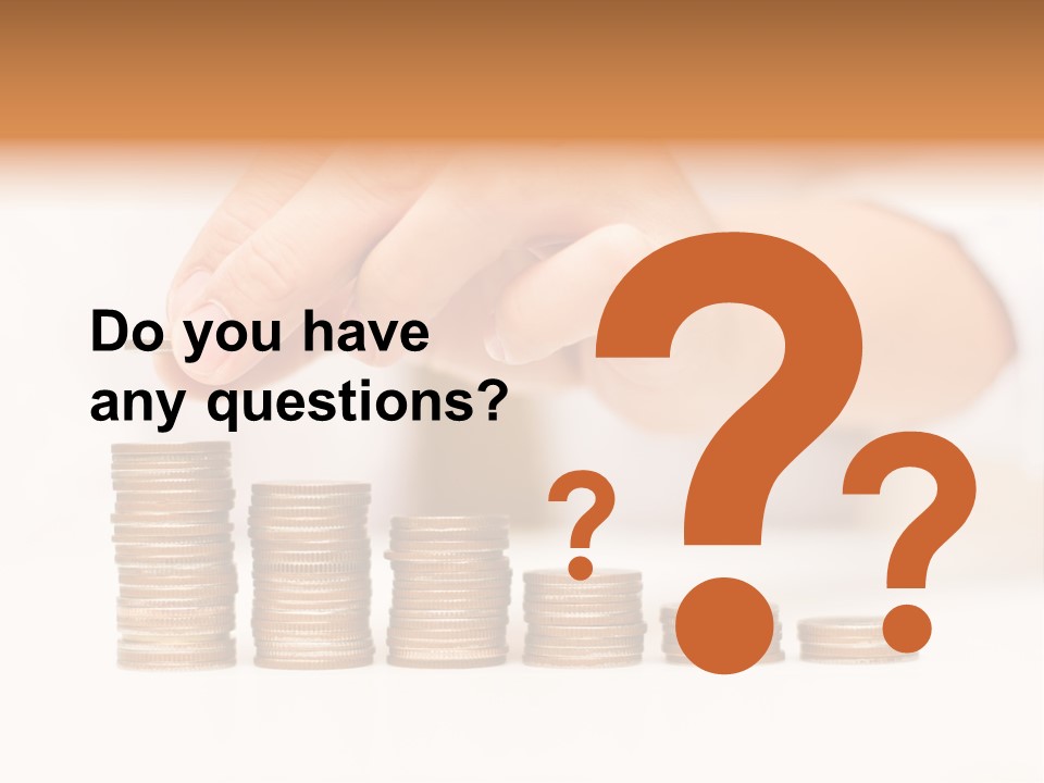 Money Finance Rising PowerPoint Template