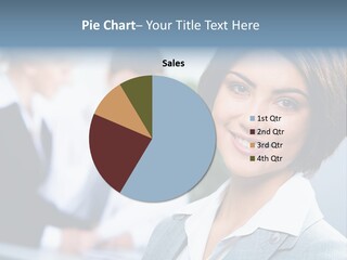 Job Colleague Girl PowerPoint Template