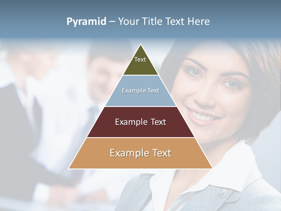 Job Colleague Girl PowerPoint Template