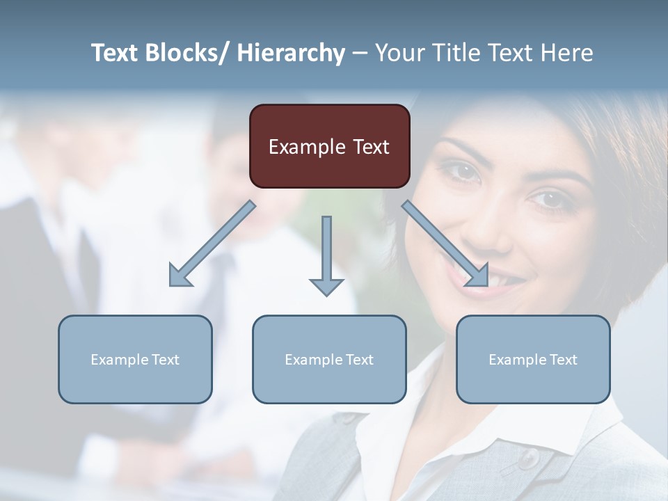 Job Colleague Girl PowerPoint Template