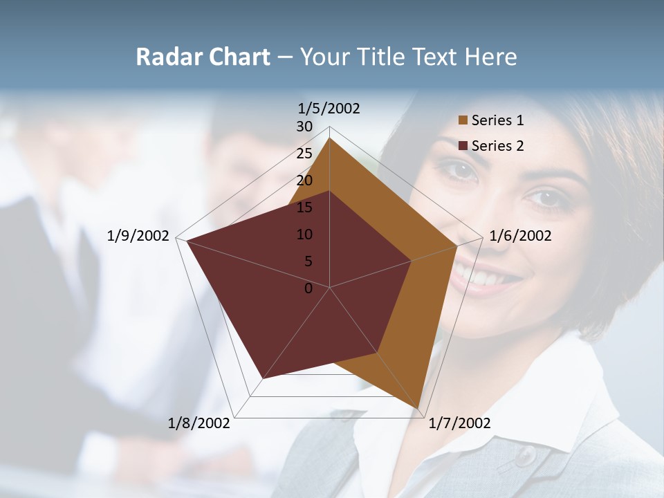 Job Colleague Girl PowerPoint Template