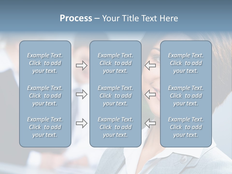 Job Colleague Girl PowerPoint Template
