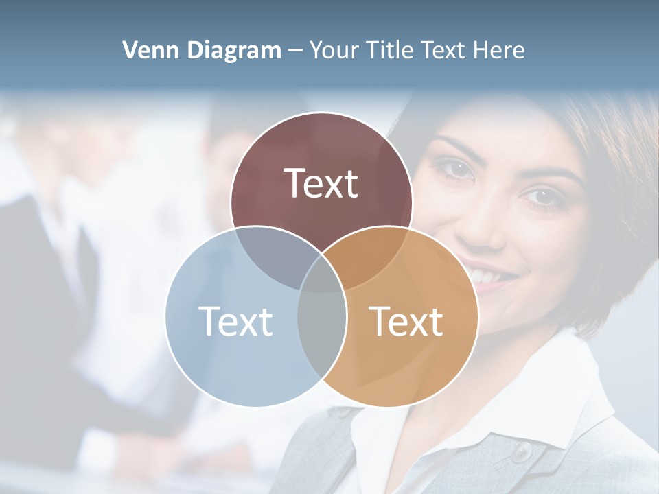 Job Colleague Girl PowerPoint Template