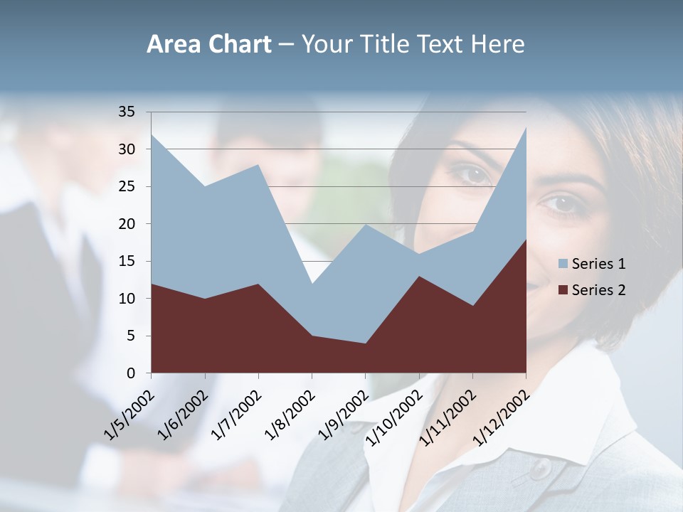 Job Colleague Girl PowerPoint Template