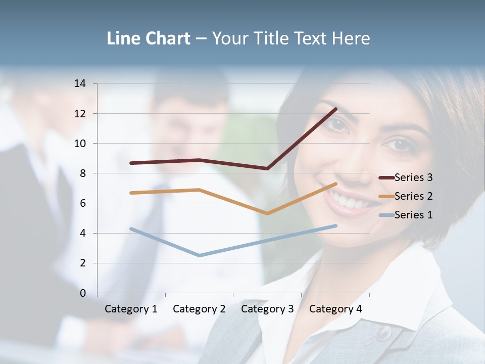 Job Colleague Girl PowerPoint Template