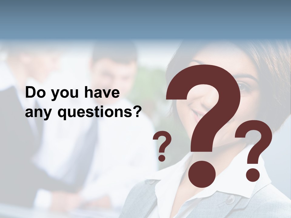 Job Colleague Girl PowerPoint Template