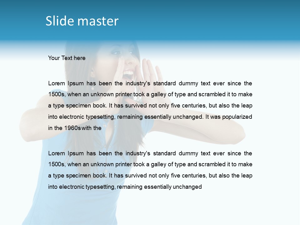 Happiness Studio Communication PowerPoint Template