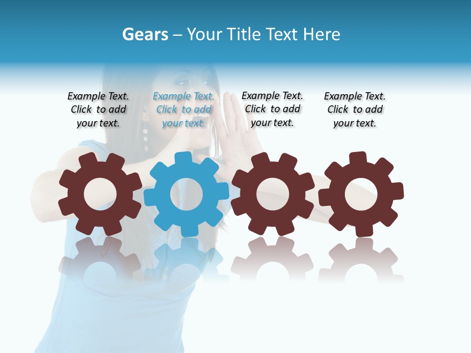 Happiness Studio Communication PowerPoint Template