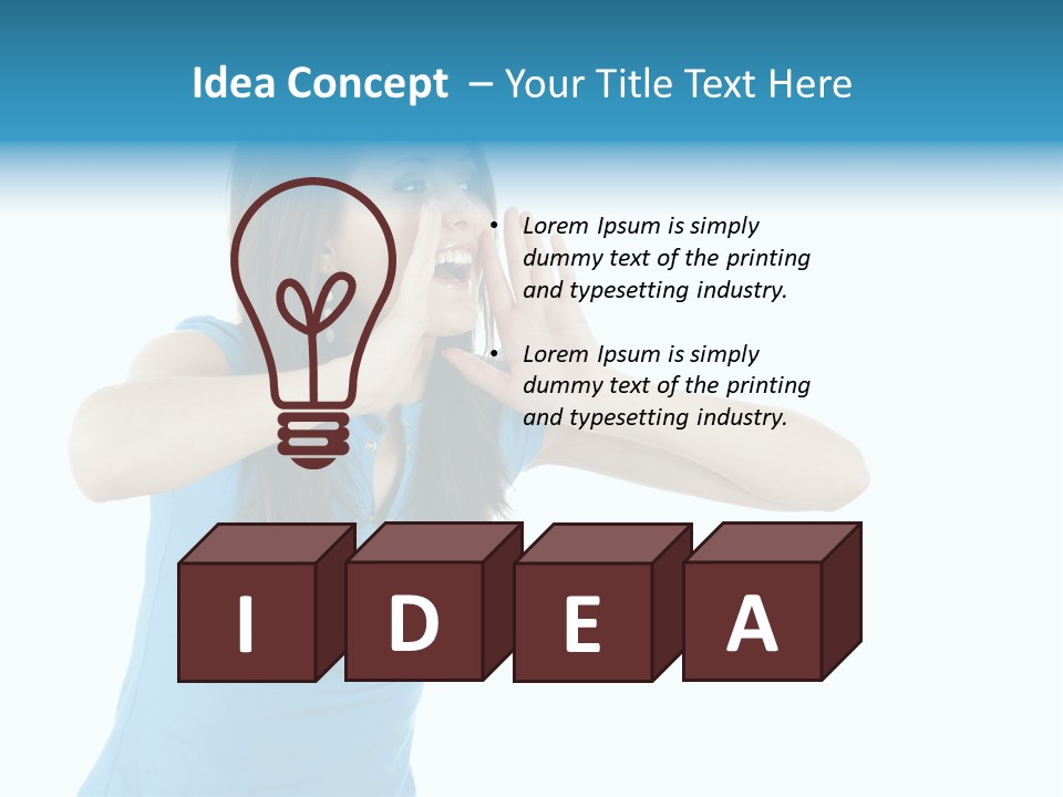 Happiness Studio Communication PowerPoint Template